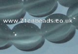 CCT661 15 inches 8*10mm oval cats eye beads wholesale