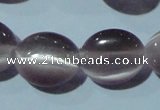 CCT663 15 inches 8*10mm oval cats eye beads wholesale