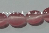 CCT664 15 inches 8*10mm oval cats eye beads wholesale