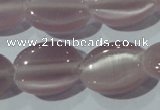 CCT692 15 inches 10*12mm oval cats eye beads wholesale