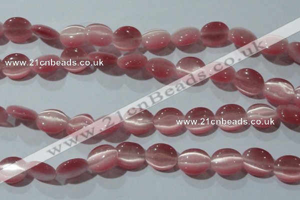 CCT694 15 inches 10*12mm oval cats eye beads wholesale