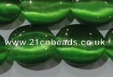 CCT705 15 inches 10*12mm oval cats eye beads wholesale