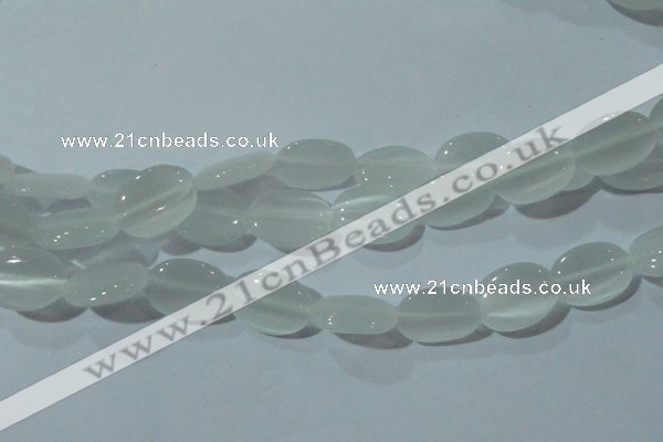 CCT720 15 inches 10*14mm oval cats eye beads wholesale