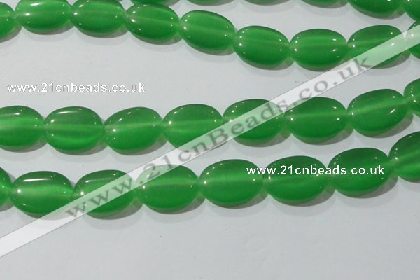 CCT728 15 inches 10*14mm oval cats eye beads wholesale