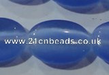 CCT730 15 inches 10*14mm oval cats eye beads wholesale