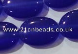 CCT732 15 inches 10*14mm oval cats eye beads wholesale