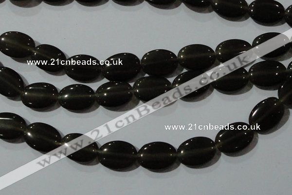 CCT734 15 inches 10*14mm oval cats eye beads wholesale