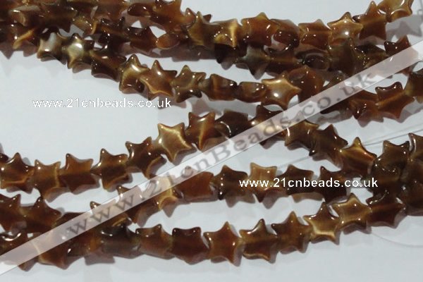 CCT869 15 inches 10mm star cats eye beads wholesale