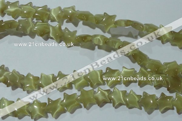 CCT891 15 inches 12mm star cats eye beads wholesale