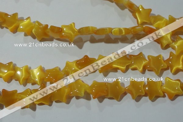 CCT894 15 inches 12mm star cats eye beads wholesale