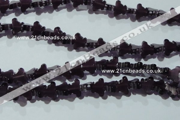 CCT953 15 inches 8*10mm butterfly cats eye beads wholesale