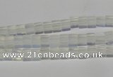 CCU01 15.5 inches 4*4mm cube opal beads wholesale