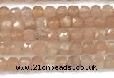 CCU1324 15 inches 2.5mm faceted cube suntone beads