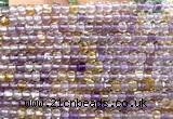 CCU1604 15 inches 2.5mm faceted cube ametrine gemstone beads