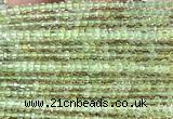 CCU1608 15 inches 2.5mm faceted cube prehnite gemstone beads
