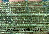 CCU1652 15 inches 2.5mm faceted cube green apatite beads