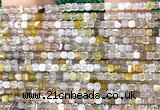 CCU1695 15 inches 2.5mm faceted cube Botswana agate beads