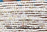 CCU1718 15 inches 2.5mm faceted cube pink queen conch shell beads