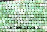 CCU1878 15 inches 4mm faceted cube Australia chrysoprase beads