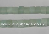 CCU40 15.5 inches 6*6mm cube amazonite beads wholesale