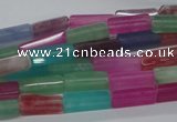 CCU515 15.5 inches 4*13mm cuboid mixed quartz beads wholesale