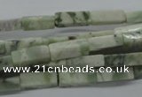 CCU519 15.5 inches 4*13mm cuboid peace stone beads wholesale