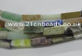 CCU526 15.5 inches 4*13mm cuboid mixed gemstone beads wholesale