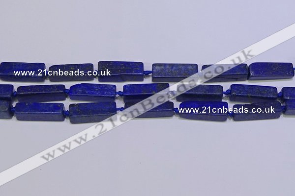 CCU620 15.5 inches 8*20mm - 10*30mm cuboid lapis lazuli beads