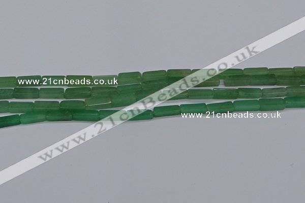 CCU733 15.5 inches 4*13mm cuboid green aventurine beads wholesale