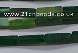 CCU735 15.5 inches 4*13mm cuboid African jade beads wholesale