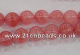 CCY103 15.5 inches 10mm round cherry quartz beads wholesale