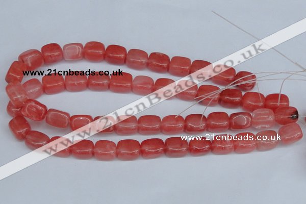 CCY152 15.5 inches 11*15mm cuboid cherry quartz beads wholesale