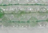 CCY612 15.5 inches 8mm faceted round green cherry quartz beads