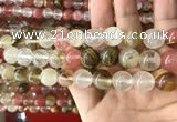 CCY634 15.5 inches 12mm round volcano cherry quartz beads wholesale