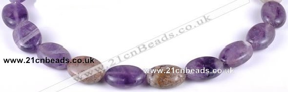 CDA01 13*18mm oval dogtooth amethyst quartz beads Wholesale