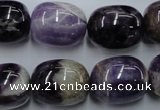 CDA200 15.5 inches 16*20mm nuggets dogtooth amethyst beads