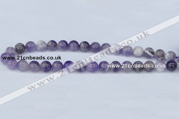 CDA54 15.5 inches 12mm round dogtooth amethyst beads wholesale