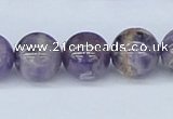 CDA55 15.5 inches 14mm round dogtooth amethyst beads wholesale