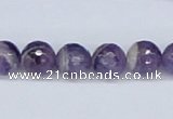 CDA60 15.5 inches 10mm faceted round dogtooth amethyst beads