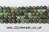 CDB106 15.5 inches 10mm round new dragon blood jasper beads wholesale