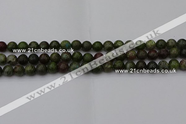 CDB302 15.5 inches 8mm round dragon blood jasper beads wholesale