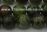 CDB305 15.5 inches 14mm round dragon blood jasper beads wholesale