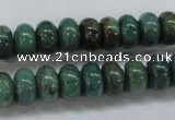 CDB39 15.5 inches 6*10mm rondelle new dragon blood jasper beads