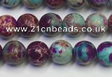 CDE1056 15.5 inches 6mm round sea sediment jasper beads wholesale