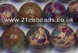 CDE1058 15.5 inches 10mm round sea sediment jasper beads wholesale