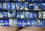 CDE1228 15.5 inches 2.5*4mm heishi sea sediment jasper beads