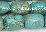 CDE1364 15.5 inches 13*18mm drum sea sediment jasper beads wholesale