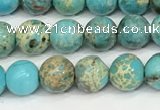 CDE1367 15.5 inches 6mm round sea sediment jasper beads wholesale