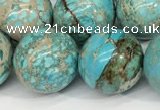 CDE1371 15.5 inches 14mm round sea sediment jasper beads wholesale