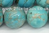 CDE1373 15.5 inches 18mm round sea sediment jasper beads wholesale